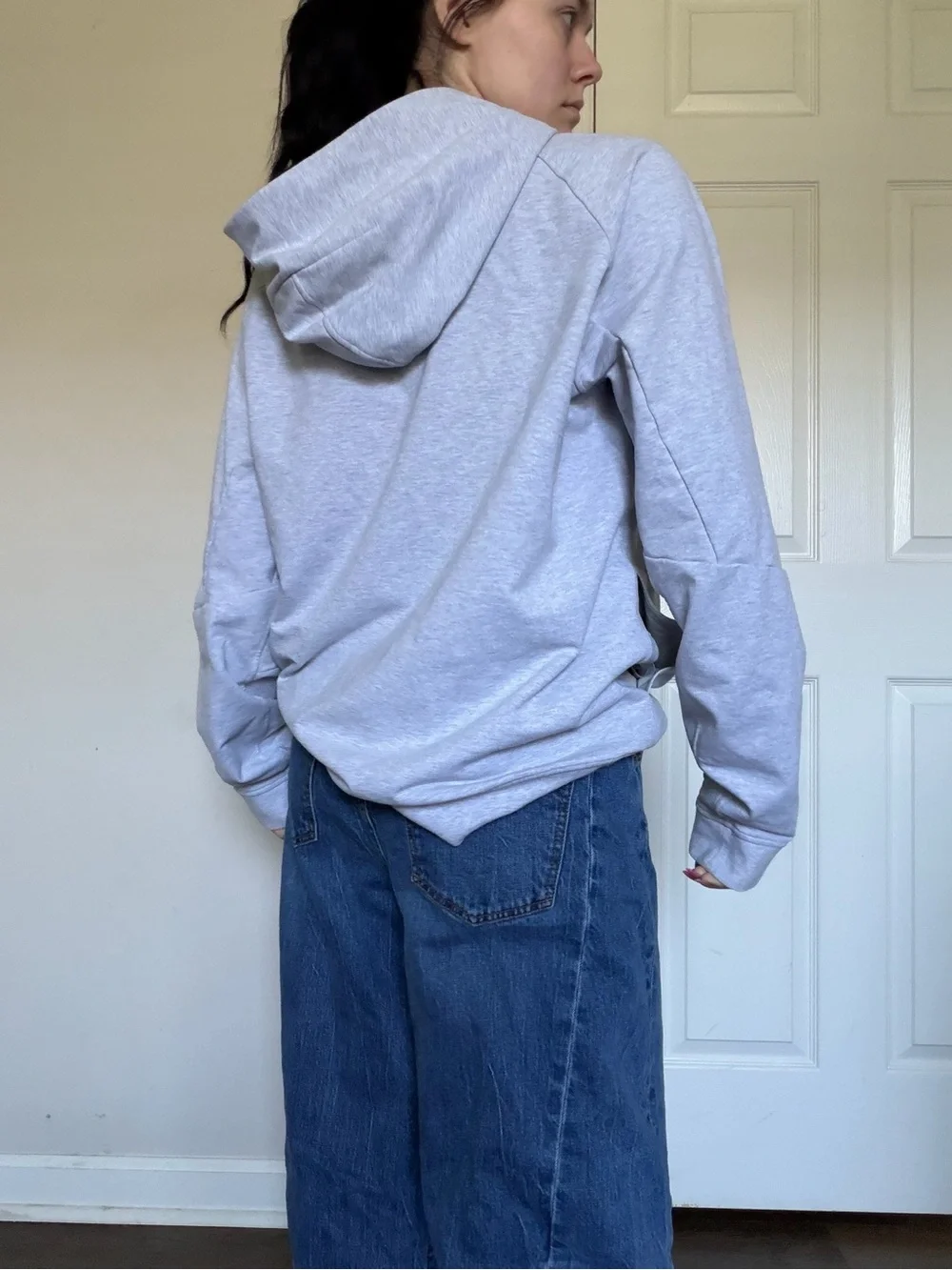 lululemon athletica Light Gray Hoodie large